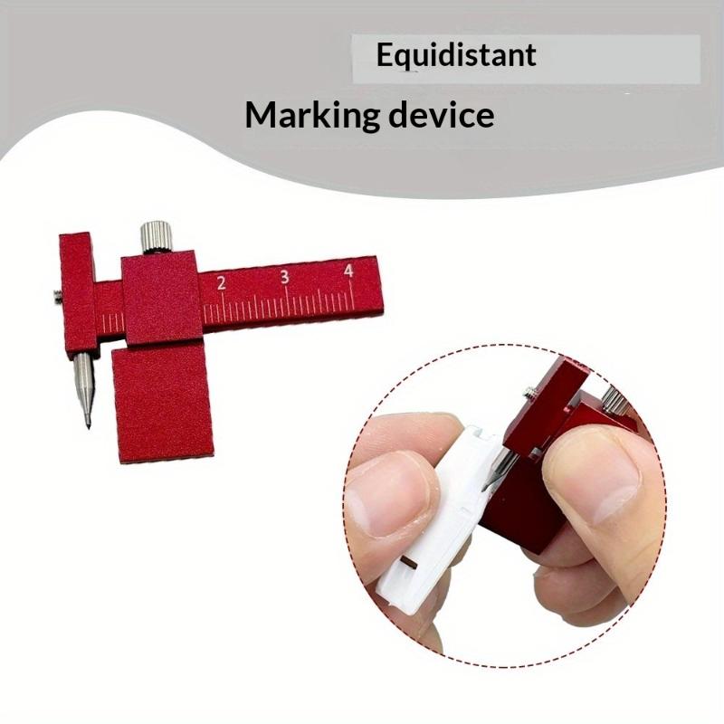 1Pc Model Equidistant Scribing Ruler Isometric Parallel Line Ruler Contour Creation Tool Positioning Scale Auxiliary Ruler Tools