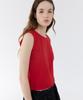 Gbh Apparel Back Open Bow Point Top / Red