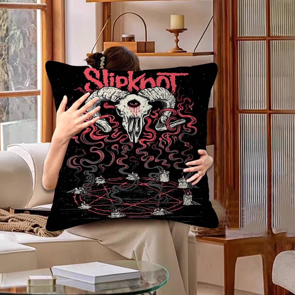 Pop Band SSlipknot Album Pillow Cover Sofa Cushion Cover Home Room Decoration Children Gift