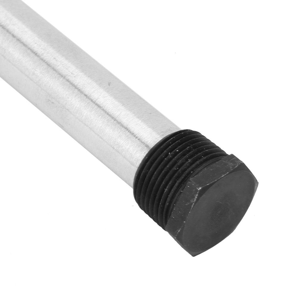 21X320mm Black Flat Bottom Magnesium Anode Rod for Water Heater NPT3 4 Thread