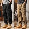 Manufacturer American Retro Overalls Men's New Spring and Summer Straight Loose Big Pockets Trendy Casual Pants