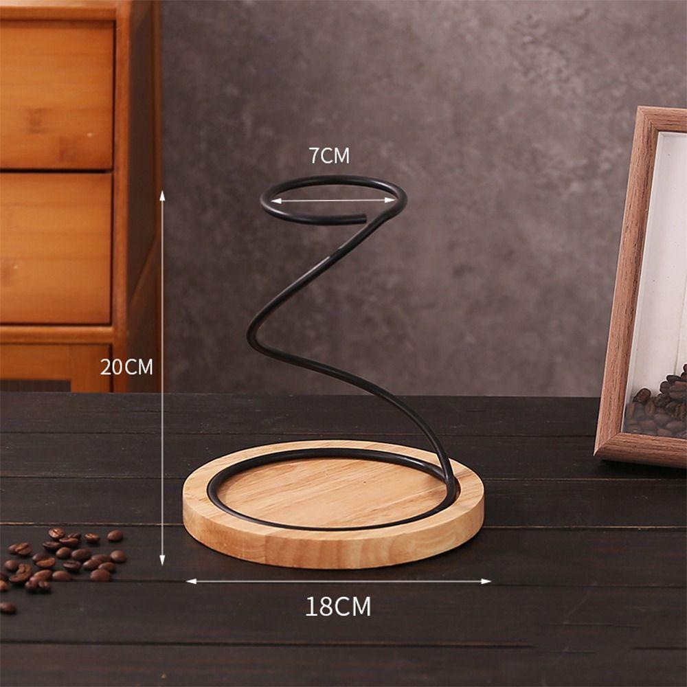 Iron Coffee Filter Paper Rack Coffee Supplies Coffee Dripper Stand Home Office