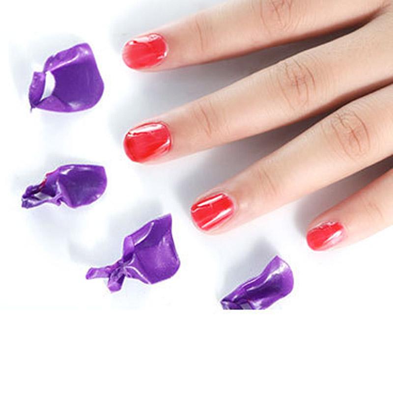 10 Stück/Bogen Nagellack-Lackschutz Aufkleber Halter Werkzeug Kreative U-Form Auslaufsicher Langlebig Maniküre Werkzeug Fingerabdeckung