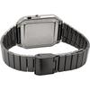 Casio Vintage Series Digital Watch CA-500WEGG-1B Unisex Metal Band 8-Digit Calculator Dark Gray Metallic