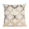 Gold-stitched Pillowcase European Classical Hot Light Luxury Home Super Soft Short Plush Sofa Cushion