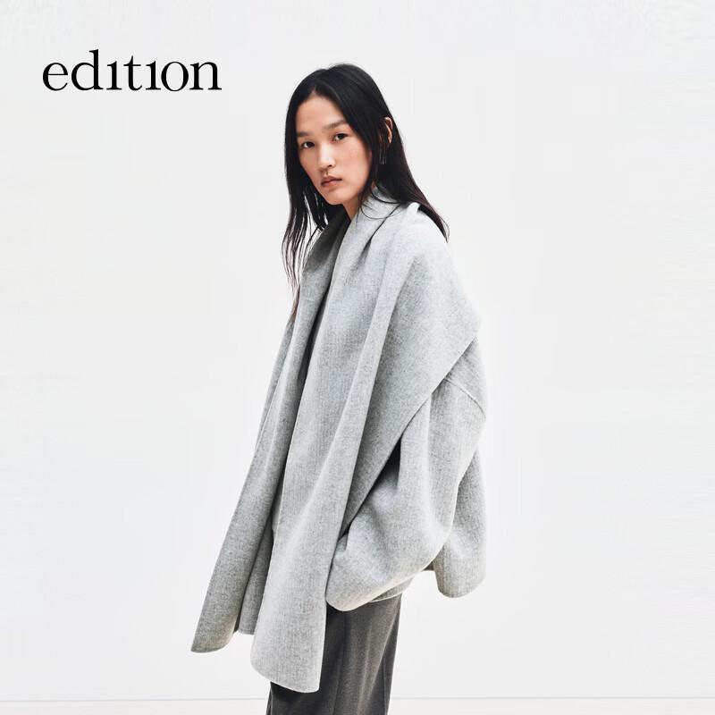 Edition Relaxed Fit Wool Blend Coat