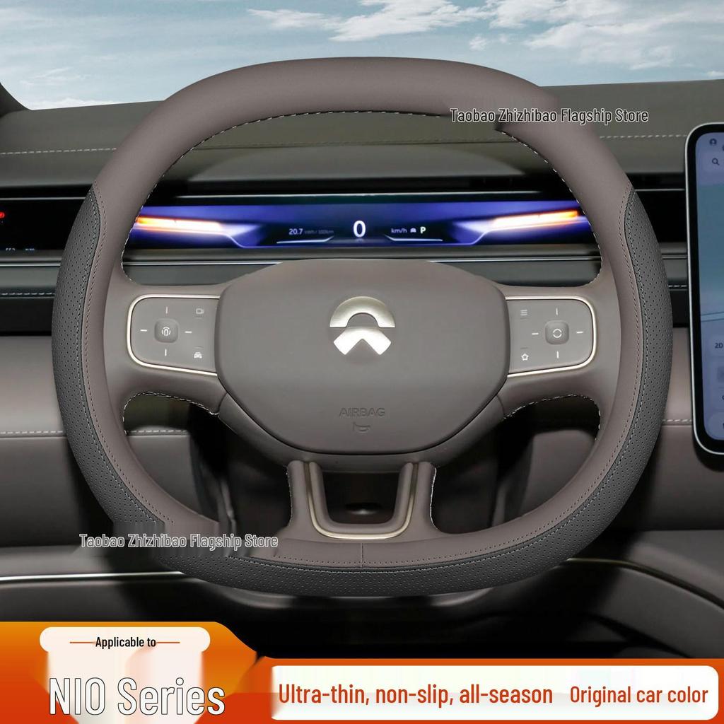Ultra-thin Steering Wheel Cover for Nio ES8, ES6, EC6, ET5T, ET7, EC7, and ES7 - Car Accessory
