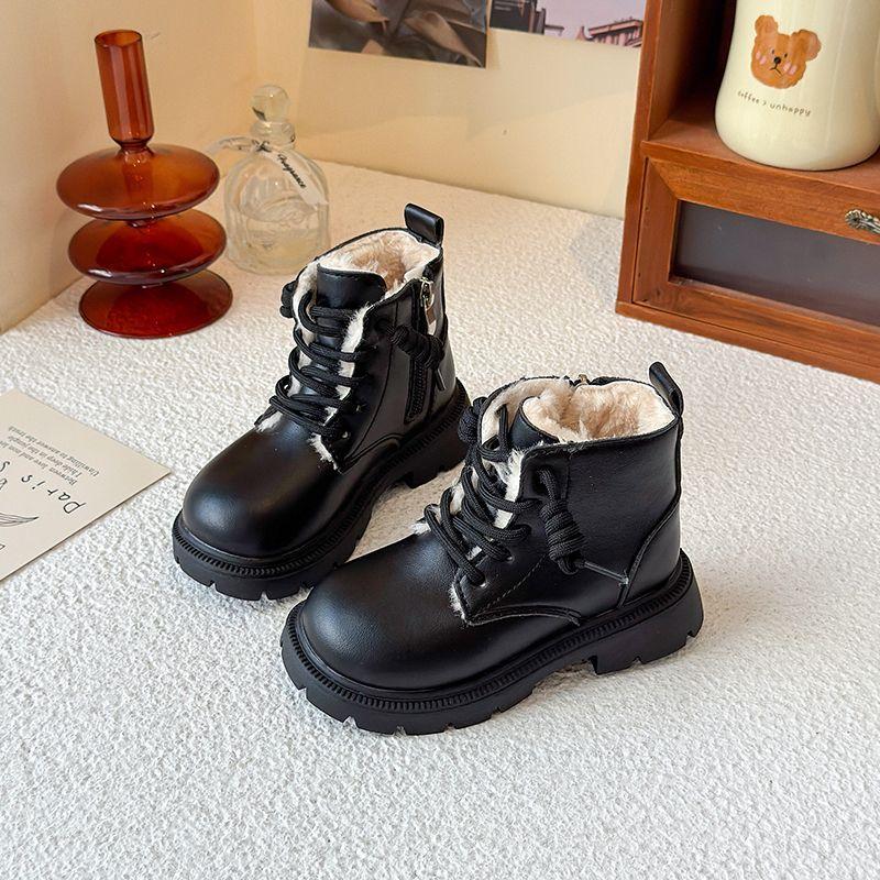 Children's Fashionable Princess Boots for Autumn and Winter, Sweet Embroidered Single Boots for Girls