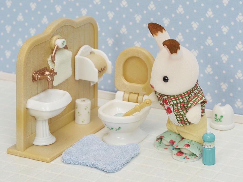 Sylvanian Families Møbler [Toalettsett] Ka-606 ST Merket Leke Dukkehus for Aldre 3 og Oppover, Sylvanian Families av Epoch