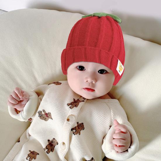 Children Hat Candy Color High Elastic Design Kids Knitting Hat Super Soft Warm Knitted Cap Birthday Halloween Christmas Accessories