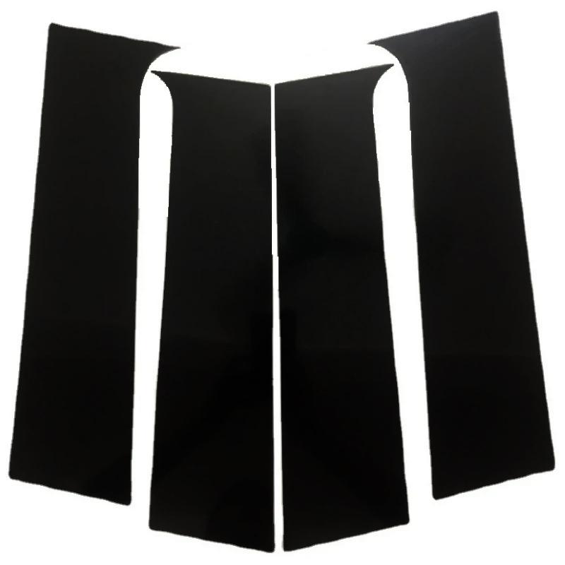 Car Window Pillar Decorative PC Trim for Peugeot 301 2014- - B/C Pillar Stickers, Auto Exterior Accessories 2018 2017 2016