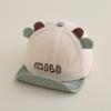 Newborn Baby Cow Print Cute Baseball Cap 48-50cm 6-24M for Infant Boys Girls Soft Cotton Adjustable Sun Hat Breathable Outdoor