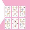 6PCS/set Kids Space Themed Temporary Tattoos Fantasy Planet Designs Fun Preschool Party Favors Stickers