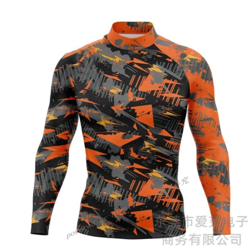 Surfing Suit Diving Top Men's Sunscreen Split Long-sleeved Swimming Snorkeling Quick-drying