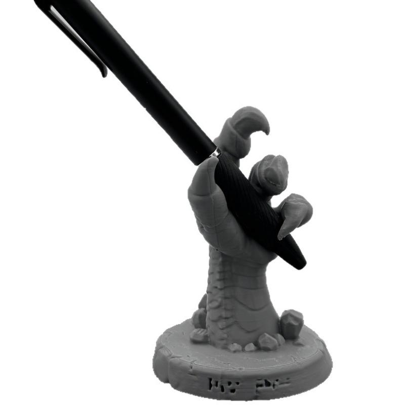3D Printed Dragon Claw Pen Holder Cool Desktop Organizer Pen Holder Home Office Stationery Organizer For Desk Decoration Gifts