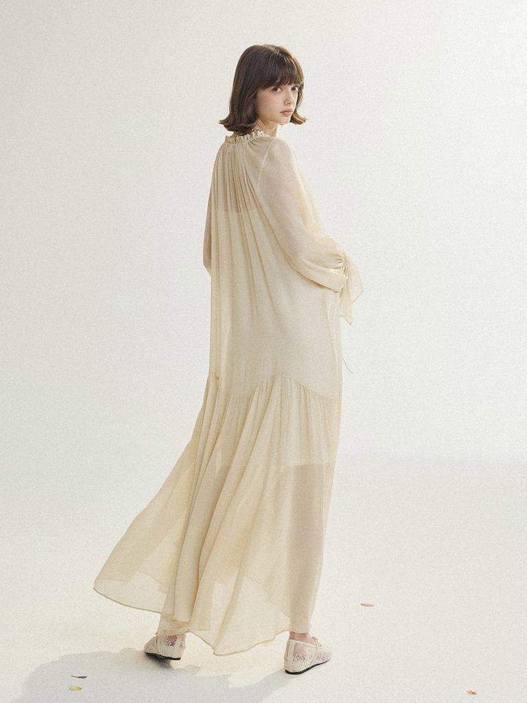 Sinseuden Whisper Chiffon Dress Set