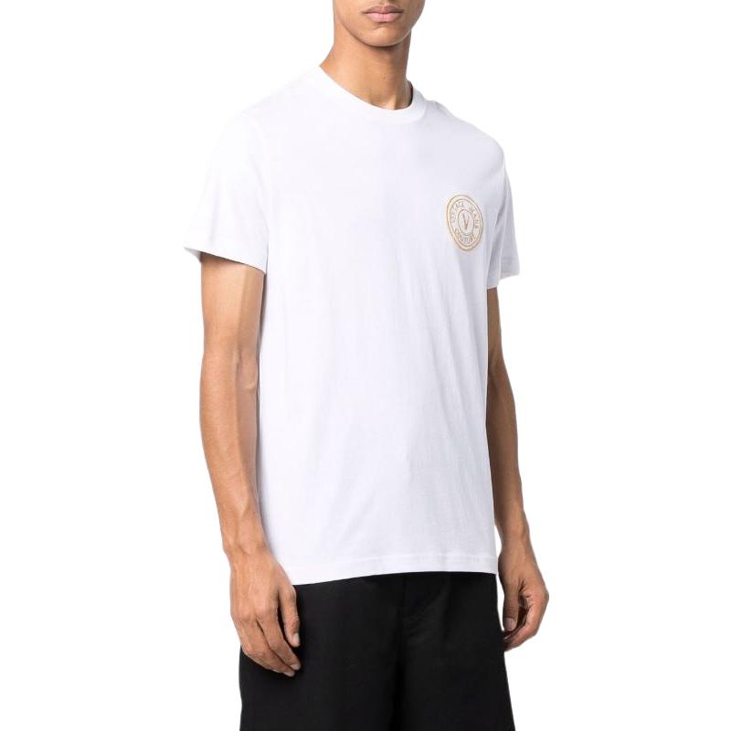 Versace Jeans Couture logo-print cotton T-shirt 72GAHT04-CJ00T-G03