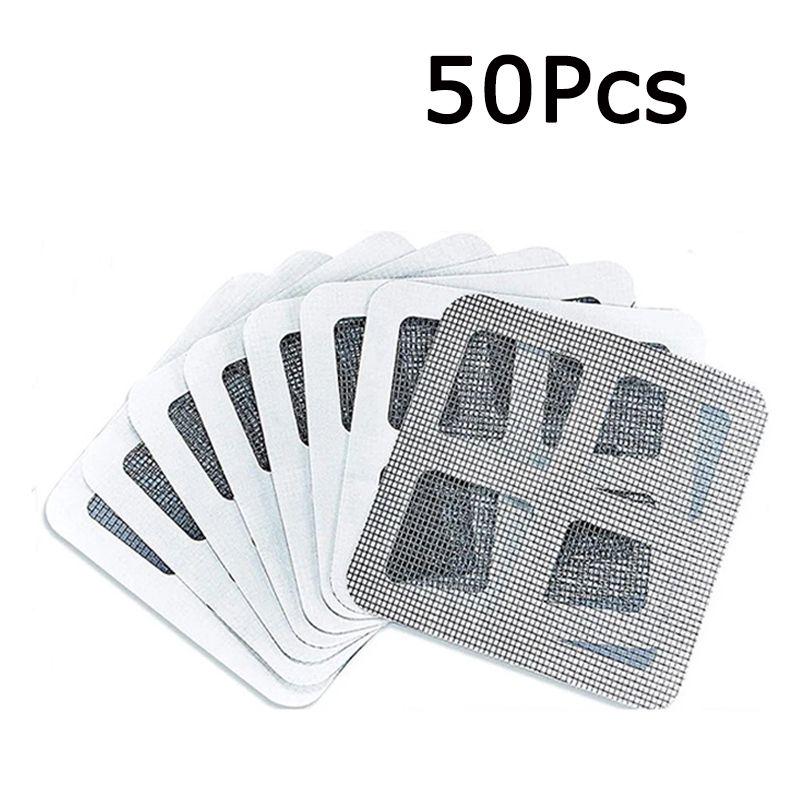 Shower Drain Cover Disposable Hair Catcher Mesh Stickers Easy to Install Clean Suit For Bathtub Kitchen Sink For Human Pet Hair