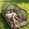 Portable Mosquito Net Tent Pop Up No Installation Required Suitable for Outdoor Camping Travel Cycling Camouflage Style