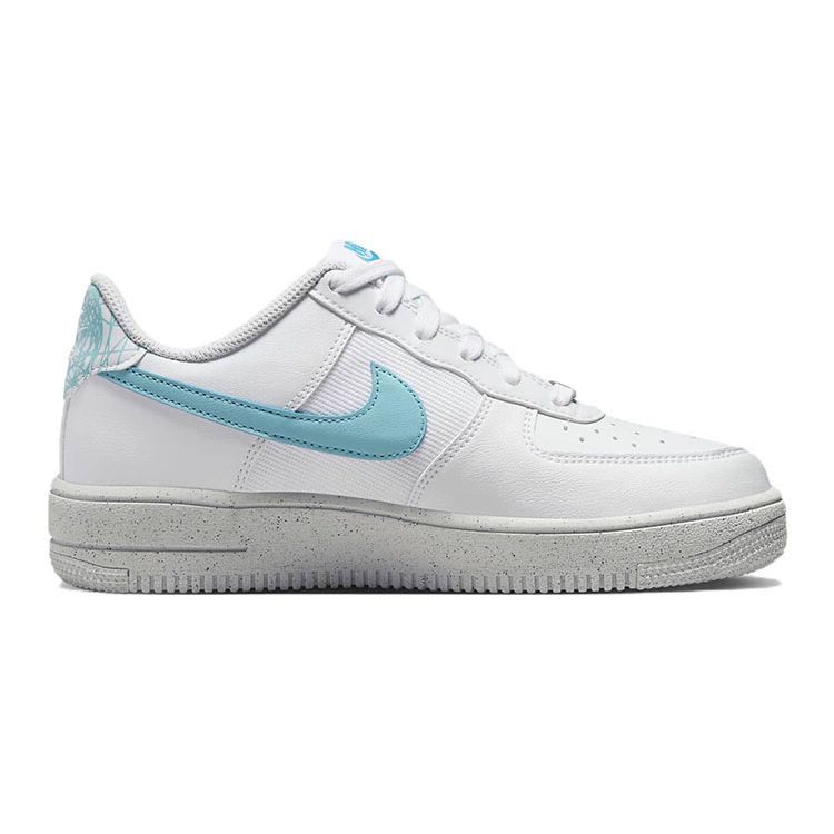 Nike Air Force 1 Crater Next Nature GS White Copa Kids Sneakers Laser-Blue DM1086-100