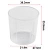 10pcs 15ml/30ml Plastic Measuring Cup Transparent Clear Double-scale Medicine Graduated Measuring Cup Container