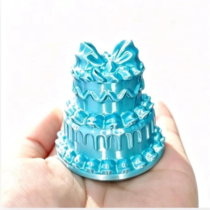 Geburtstagskuchenring Mit Niedlichem Schleifendesign 3D-Kuchenring Für Geburtstagsparty Kreatives Geschenk
