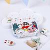 Shin Chan Crayon Compact Personal Care Bags Oxford Fabric Girl Travel Storage