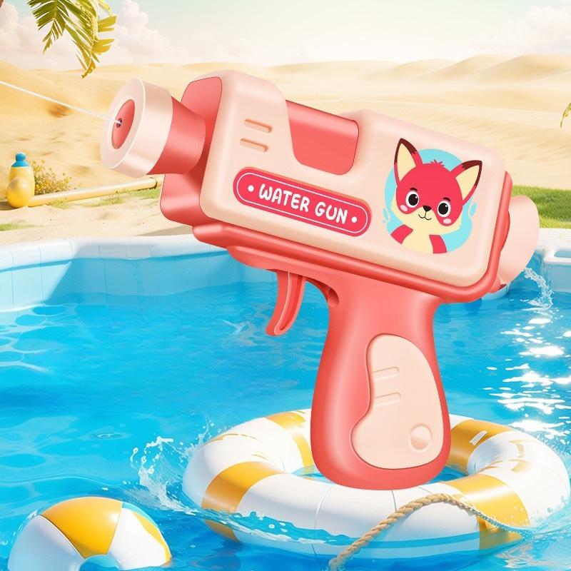 Manual Cartoon Water Gun Toy Long Range Water Gun Outdoor Beach Pool Toy Water Gun Summer Water Toy Gun