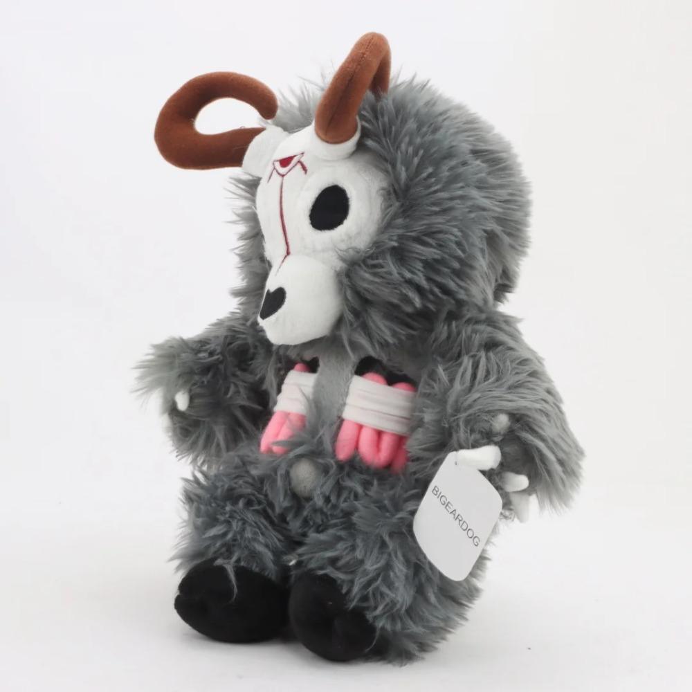 BIGEARDOG Kawaii Cartoon Wendigo Zombie Deer Head Plush Toy Stuffed Wendigo Toy Birthday Halloween Creative Gifts Room Decor