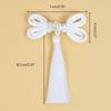Butterfly Fringe Shape Chinese Cheongsam Knot Button Closure Ribbon Fastener Costume Tang Shirt Suit DIY Sewing Craft