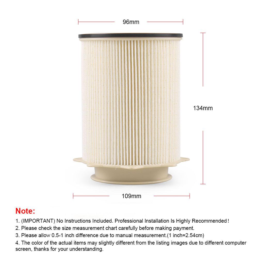 Premium-Kraftstofffilter für Dodge Ram 2500 3500 4500 5500 2013–2019 mit Cummins 6,7 l Dieselmotor 68065608AA 68197867AB