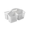 Plastic Portable Bath Basket Bathroom Storage Basket Compartment Toilet Sundries Storage Basket Basket Bath Basket Storage