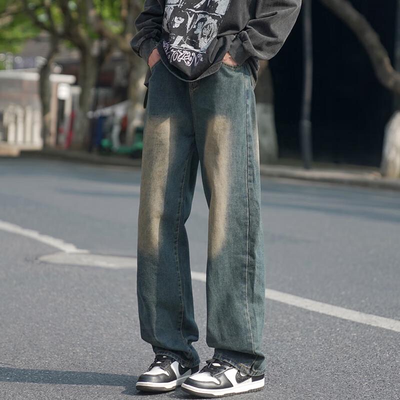 

Джинсы мужские VUUG в американском стиле свободного кроя L