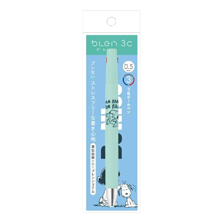 

Шариковая ручка BSS Snoopy Bren 3C Blue Green ES427BG 3-цветная 0,5