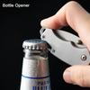 Keychain Pendant Portable Sharp Cutter Bottle Opener Stainless Steel Cutter Outdoor Camping
