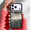 The Walking Dead soft Phone Case for iPhone 17 Air 16e 15 14 13 Pro Max Back Cover for 12 11 Pro Coque
