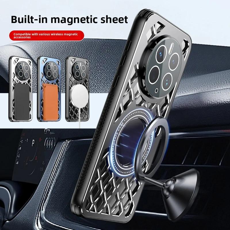 Case For Huawei Honor Magic 7 Pro Hard Alloy Heat Dissipation Magnetic Shockproof Cover For Magic 7 6 Pro 7Lite Bumper Shell