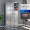 Thickened 304 Stainless Steel Multi-Door Wardrobe and Shoe Cabinet