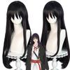 Hell Music Satou Asami Men Door Kirima Black Straight Cosplay Anime Wig