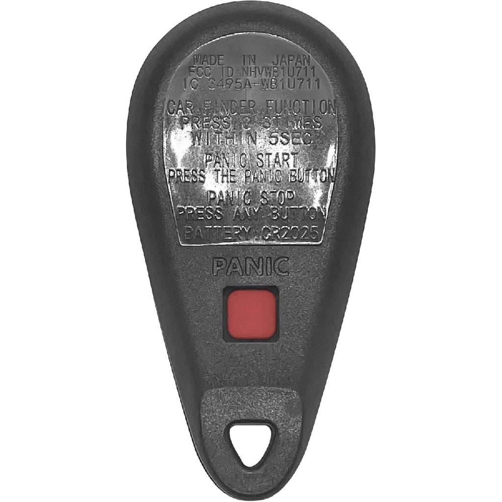 Car Key Fob Replacement For 2000-2004 Subaru Outback Legacy /2002-2004 Impreza Tribeca / 2000-2004 Forester Keyless Remote 4 Btn DIY Programming