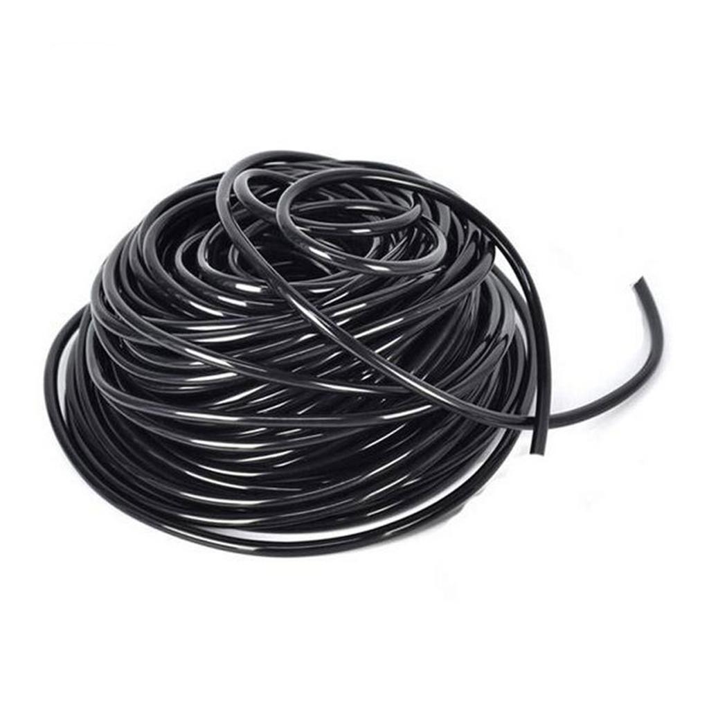 Drip Irrigation Tubing Black Distribution Line Water Hose Garden Watering Tube for DIY Garden Irrigation System