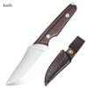 Sharp Stainless Steel Meat Knife Portable Paring Knife Household Knife for Barbecuing Vegetables