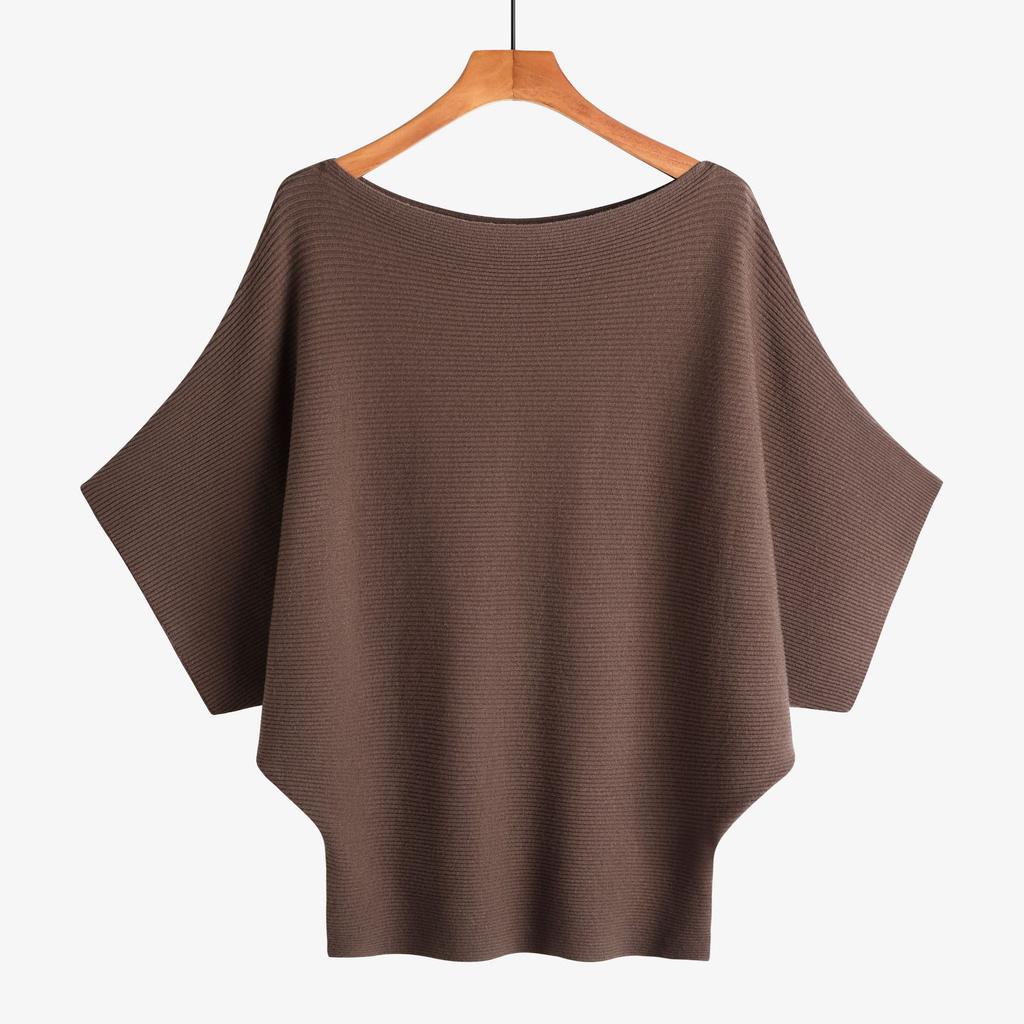 Loose Batwing Sleeve Tops In Multiple Colors