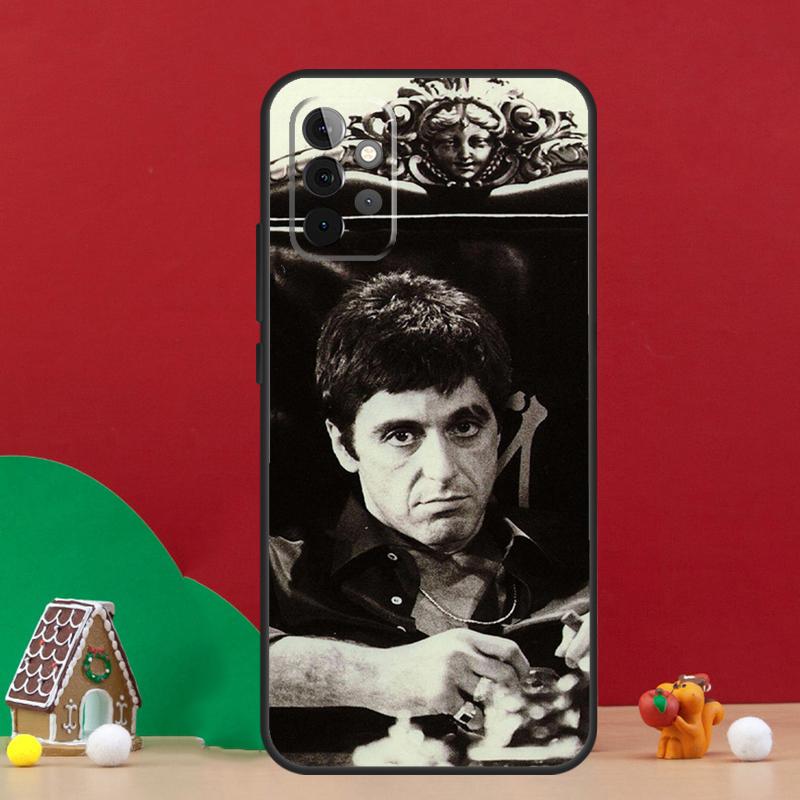 Scarface Tony Montana Film Case For Samsung Galaxy A56 A33 A13 A36 A23 A52 A32 A12 A54 A34 A14 A16 A53 A15 A35 A55 A17