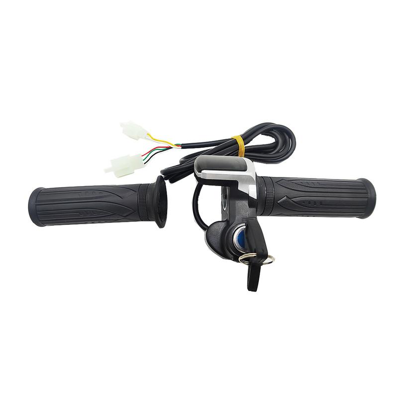 Controlador de Motor Cepillado 24V 36V 48V 250W 350W 500W Acelerador Pantalla LCD Kit de Frenos Eléctricos para Bicicleta Eléctrica Scooter Motor DC