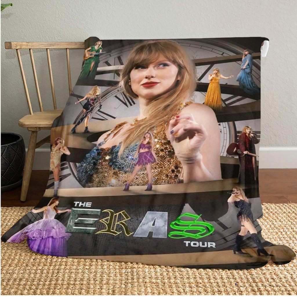 Era Celebration Concert Plush Blanket Soft Comfortable All Seasons blanket Sofa Office Naps blanket Outdoor Travel throw Perfect Gift