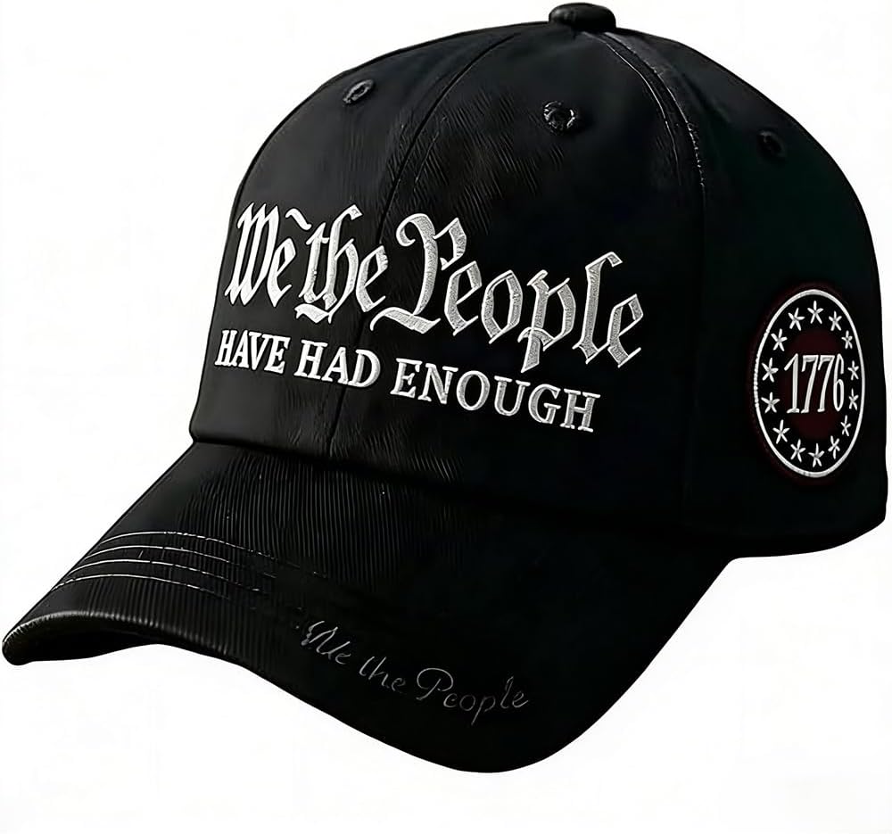 Vintage 250Th Anniversary Usa Hat We The People Have Had Enough Baseball Cap