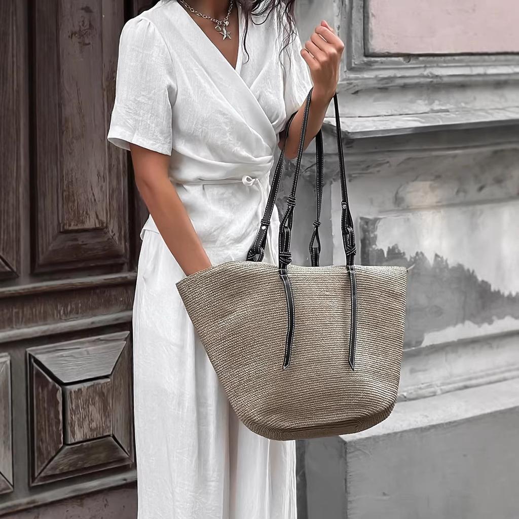 European and American high-end white wrap cardigan set women's lace-up casual waist lace-up top wide-leg pants two-piece set