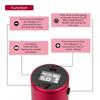 1500mAh Tattoo Power Supply Wireless   Interface Rechargeable LCD Screen 4‑12V   Tattoo Pen Battery