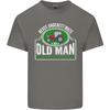 An Old Unisex With a Tractor Farmer Funny Unisexs Light Cotton TShirt